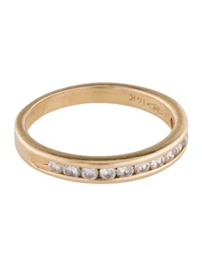 Pre-owned Ring 14k Diamond Band  In Multi