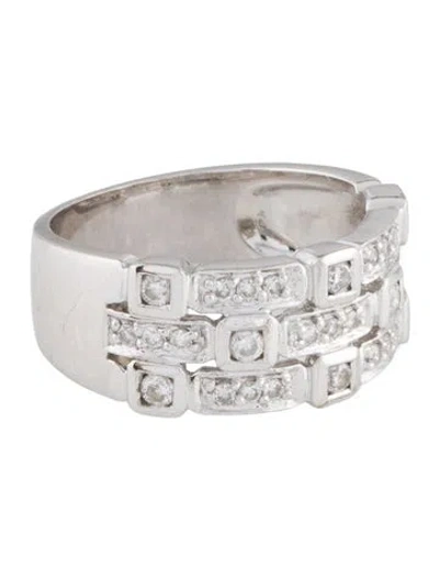 Pre-owned Ring 14k Diamond Band  In Multi