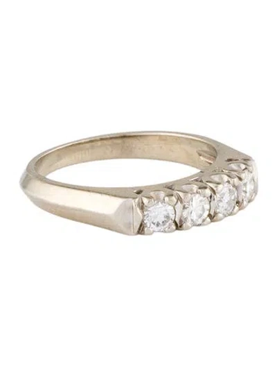 Pre-owned Ring 14k Diamond Band  In Multi