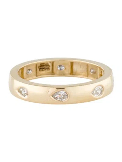 Pre-owned Ring 14k Diamond Band  In Multi
