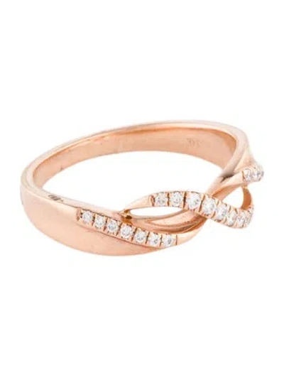 Pre-owned Ring 14k Diamond Band  In Multi