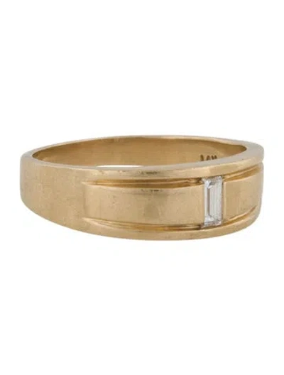 Pre-owned Ring 14k Diamond Band  In Multi