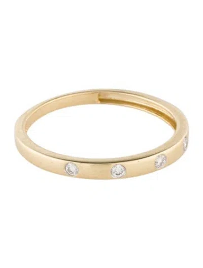 Pre-owned Ring 14k Diamond Band  In Multi