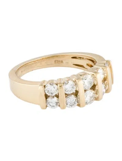 Pre-owned Ring 14k Diamond Band  In Multi