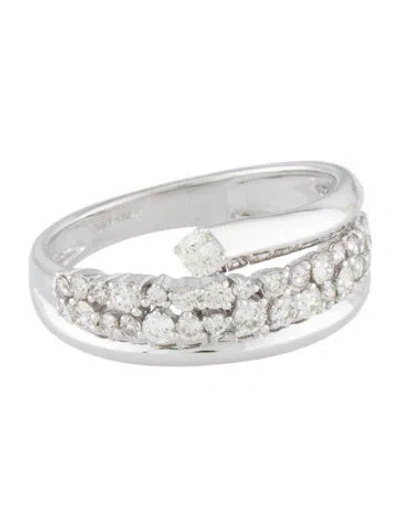 Pre-owned Ring 14k Diamond Band  In Multi
