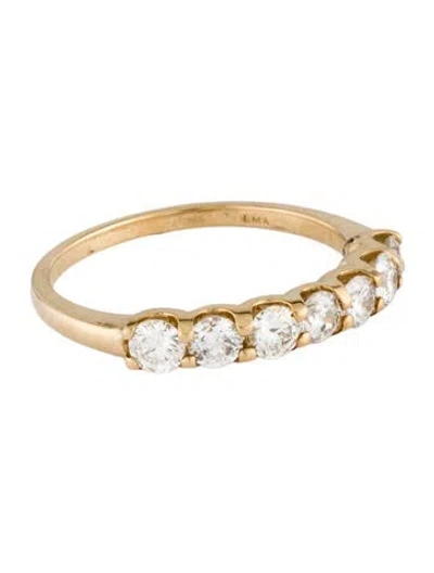 Pre-owned Ring 14k Diamond Band  In Multi