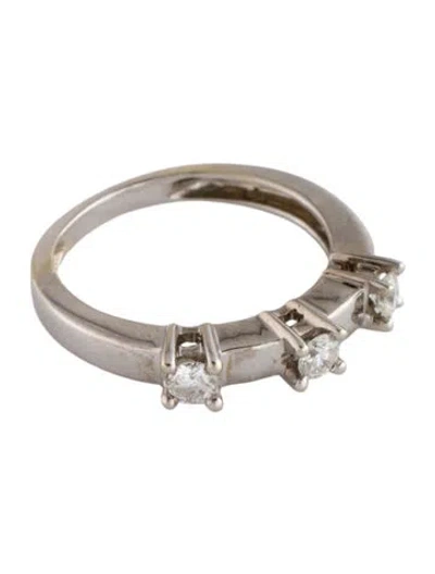 Pre-owned Ring 14k Diamond Band  In Multi
