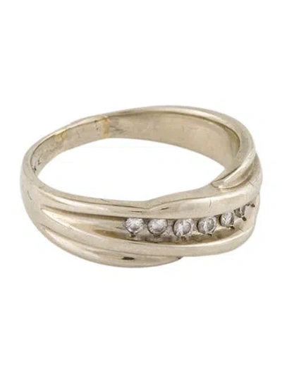 Pre-owned Ring 14k Diamond Band  In Multi