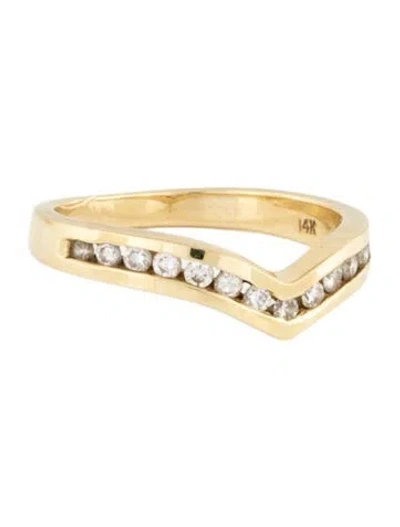 Pre-owned Ring 14k Diamond Band  In Multi