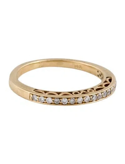 Pre-owned Ring 14k Diamond Band  In Multi