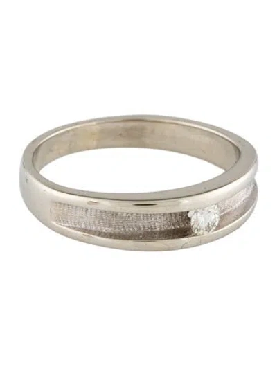 Pre-owned Ring 14k Diamond Band  In Multicolor
