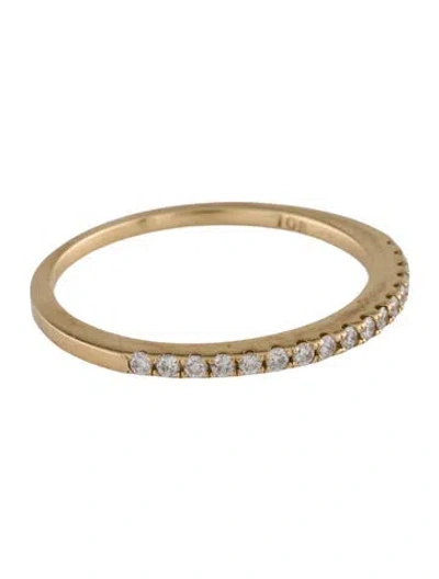 Pre-owned Ring 14k Diamond Band  In Multicolor