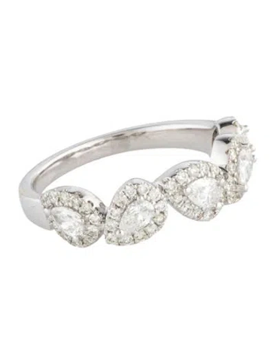Pre-owned Ring 14k Diamond Band  In Multicolor