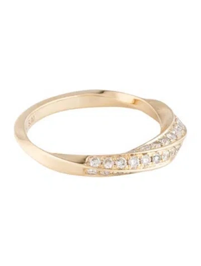 Pre-owned Ring 14k Diamond Band  In Multicolor