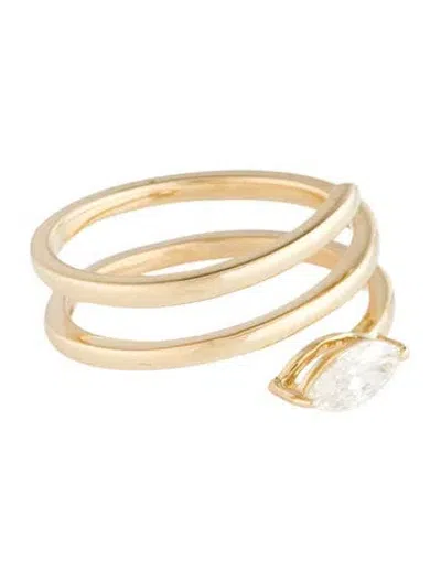 Pre-owned Ring 14k Diamond Band  In Multicolor