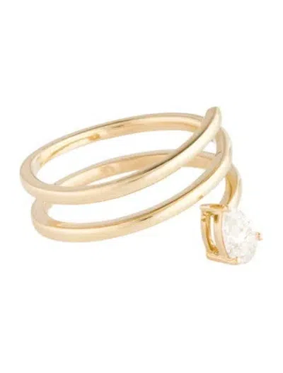 Pre-owned Ring 14k Diamond Band  In Multicolor