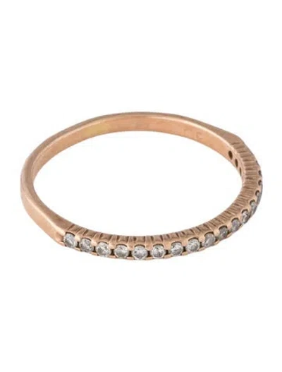 Pre-owned Ring 14k Diamond Band  In Multicolor