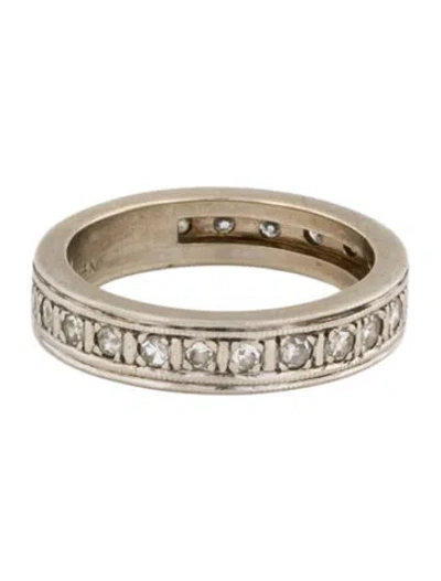 Pre-owned Ring 14k Diamond Band  In Multicolor