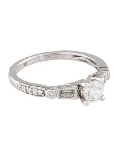 Pre-owned Ring 14k Diamond Cocktail  In Multi