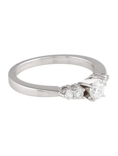 Pre-owned Ring 14k Diamond Cocktail  In Multi