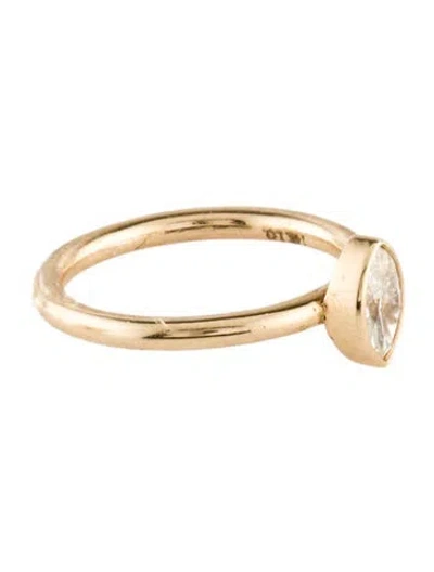 Pre-owned Ring 14k Diamond Cocktail  In Multi