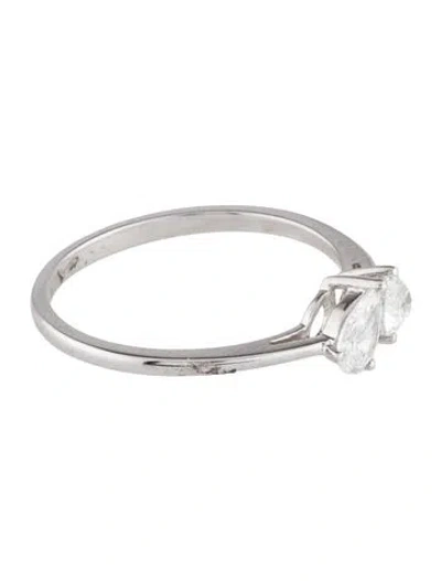 Pre-owned Ring 14k Diamond Cocktail  In Multi