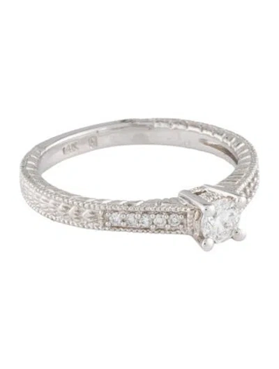 Pre-owned Ring 14k Diamond Cocktail  In Multi