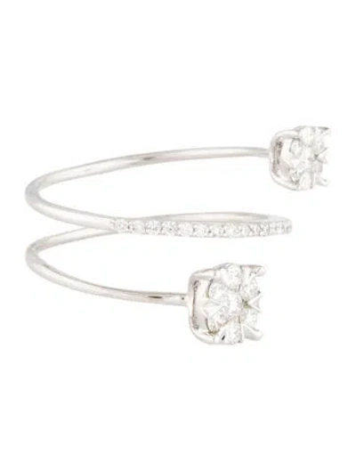 Pre-owned Ring 14k Diamond Cocktail  In Multi