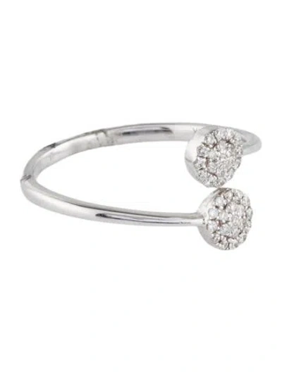 Pre-owned Ring 14k Diamond Cocktail  In Multi