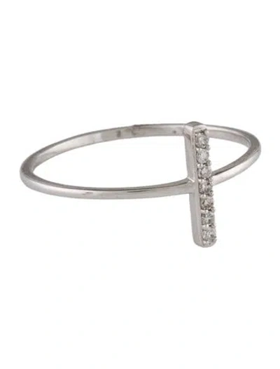 Pre-owned Ring 14k Diamond Cocktail  In Multi