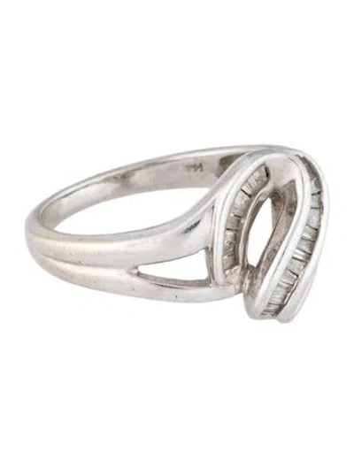 Pre-owned Ring 14k Diamond Cocktail  In Multi