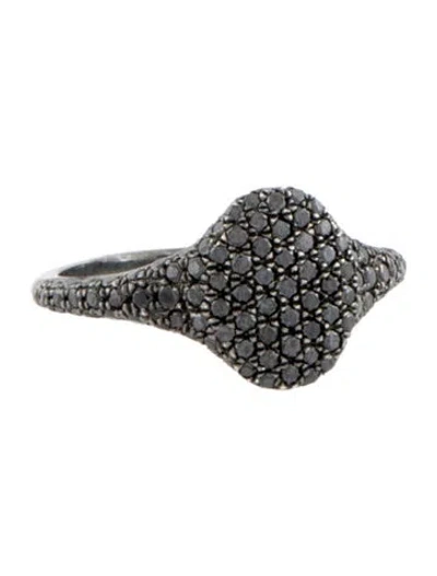 Pre-owned Ring 14k Diamond Cocktail  In Multi