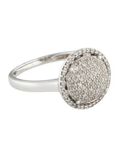 Pre-owned Ring 14k Diamond Cocktail  In Multi