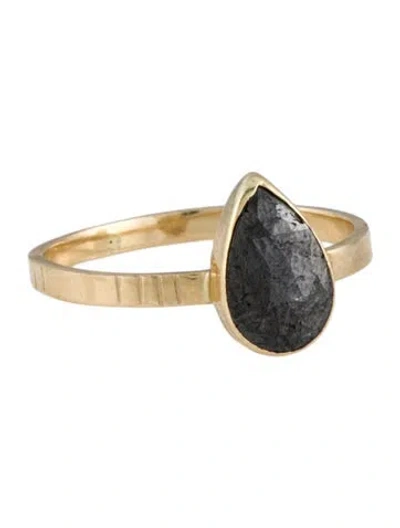 Pre-owned Ring 14k Diamond Cocktail  In Multi