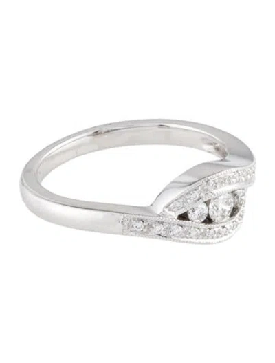 Pre-owned Ring 14k Diamond Cocktail  In Multi