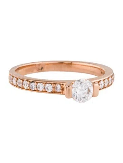 Pre-owned Ring 14k Diamond Cocktail  In Multi