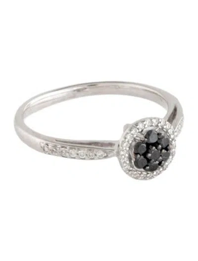Pre-owned Ring 14k Diamond Cocktail  In Multicolor