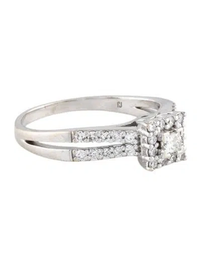 Pre-owned Ring 14k Diamond Cocktail  In Multicolor