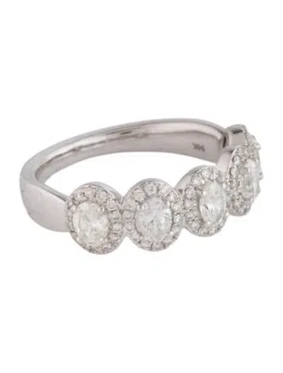 Pre-owned Ring 14k Diamond Cocktail  In Multicolor