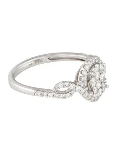 Pre-owned Ring 14k Diamond Engagement  In Multi