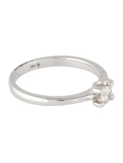 Pre-owned Ring 14k Diamond Engagement  In Multi