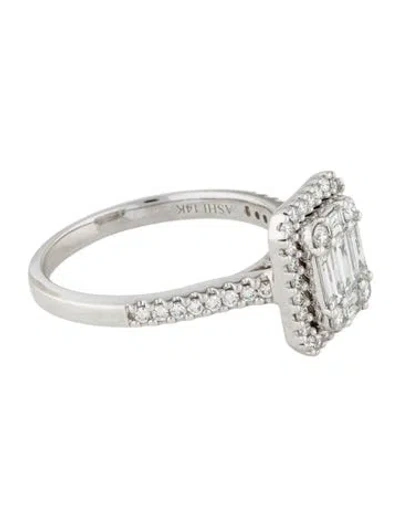 Pre-owned Ring 14k Diamond Engagement  In Multi