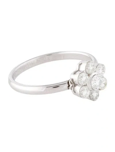 Pre-owned Ring 14k Diamond Engagement  In Multi