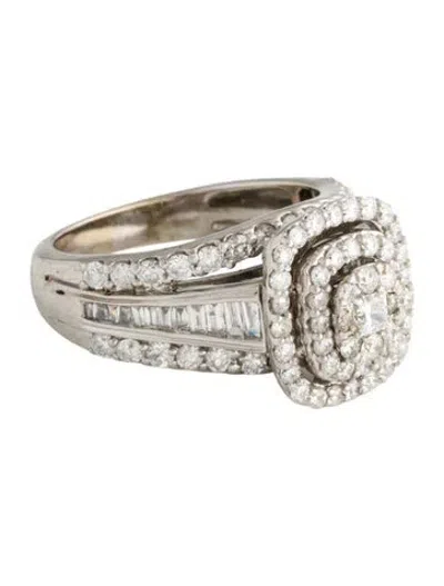 Pre-owned Ring 14k Diamond Engagement  In Multi