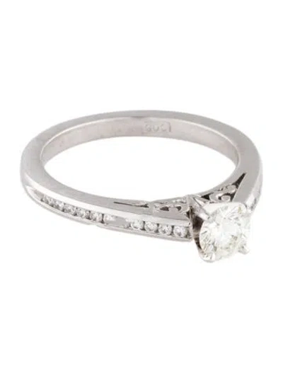 Pre-owned Ring 14k Diamond Engagement  In Multi