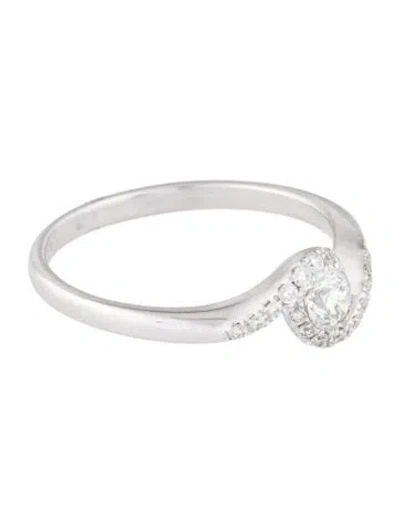 Pre-owned Ring 14k Diamond Engagement  In Multi