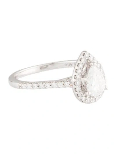 Pre-owned Ring 14k Diamond Engagement  In Multi