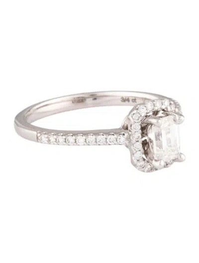 Pre-owned Ring 14k Diamond Engagement  In Multicolor