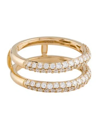 Pre-owned Ring 14k Diamond Enhancer Band  In Multi