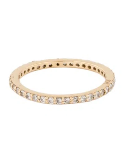 Pre-owned Ring 14k Diamond Eternity Band In Multi